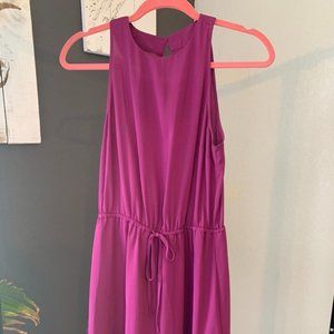 Sleeveless Purple Dress